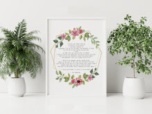 Load image into Gallery viewer, E.E. Cummings Poem I carry your heart (I carry it in my heart) Art Print
