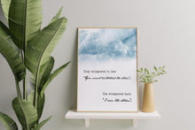 Load image into Gallery viewer, I Am The Storm Wall Art Poster Boss Babe Female Power and Feminist Art
