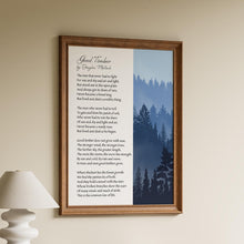 Load image into Gallery viewer, Good Timber Poem Print: Douglas Malloch, LDS Gifts
