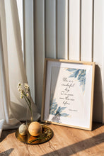 Load image into Gallery viewer, Maya Angelou Quote Print This is a wonderful day. I've never seen this one before - Unframed print
