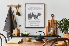 Load image into Gallery viewer, The Peace of Wild Things Poem by Wendell Berry ..."When despair for the world grows in me"
