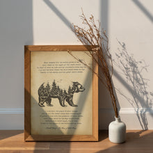 Load image into Gallery viewer, The Peace of Wild Things Poem by Wendell Berry ..."When despair for the world grows in me"

