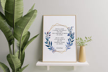 Load image into Gallery viewer, E.E. Cummings Love Poem Print – “Love Is a Place” Wall Art, Romantic Literary Decor
