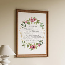 Load image into Gallery viewer, E.E. Cummings Poem I carry your heart (I carry it in my heart) Art Print

