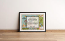 Load image into Gallery viewer, Mark Twain Quote Travel is fatal to prejudice, bigotry, and narrow-mindedness book lover Print for home library office wall Art UNFRAMED
