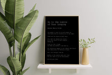 Load image into Gallery viewer, Rainer Maria Rilke Go to the limits of your longing - Let everything happen to you... No feeling is final Poem Art Print Framed / Unframed
