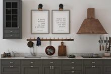 Load image into Gallery viewer, Set Of 2 Julia Child Quote Prints Kitchen and Dining Room Wall Art, Cooking Gift - UNFRAMED
