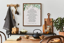 Load image into Gallery viewer, To Love at All Is to Be Vulnerable - C.S. Lewis Quote from The Four Loves - Book Art Print - Literary Wall Décor Framed &amp; Unframed Options
