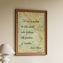 Load image into Gallery viewer, Charles Dickens Quote Print
