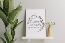 Load image into Gallery viewer, John Steinbeck Quote Print Of Mice and Men "I got you to look after me..."
