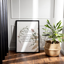 Load image into Gallery viewer, John Steinbeck Quote Print Of Mice and Men "I got you to look after me..."
