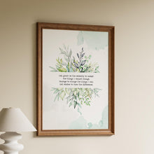 Load image into Gallery viewer, The Serenity Prayer Print Sobriety Gift Alcoholics Anonymous Twelve Step Recovery Framed &amp; Unframed Options
