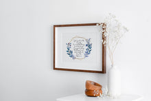 Load image into Gallery viewer, The Serenity Prayer Print Reinhold Niebuhr sobriety gift Alcoholics Anonymous twelve step recovery UNFRAMED

