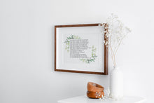 Load image into Gallery viewer, Prayer For Peace Prayer of Saint Francis Lord, make me an instrument of your peace - prayer print for Home, Horizontal print - Unframed
