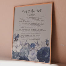 Load and play video in Gallery viewer, Dust If You Must Poem Print Rose Milligan
