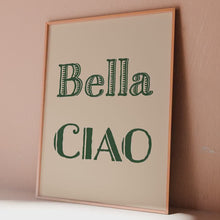 Load and play video in Gallery viewer, Bella Ciao Wall Art Print
