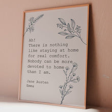 Load and play video in Gallery viewer, Jane Austen Emma Quote Print
