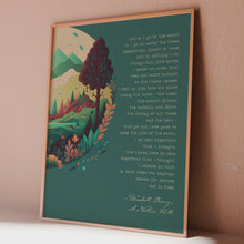 Load and play video in Gallery viewer, Wendell Berry Quote Print – A Native Hill Nature Poem
