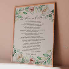 Load and play video in Gallery viewer, The Woman in the Arena - Daring Greatly Quote by Theodore Roosevelt - Adapted from The Man in the Arena - Feminist Inspirational Wall Art

