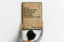 Load image into Gallery viewer, Desiderata Max Ehrmann poem - Go Placidly Amid The Noise
