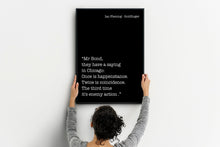 Load image into Gallery viewer, James Bond - Ian Fleming book quote - Goldfinger - book quote print - Print for wall decor home library decor UNFRAMED
