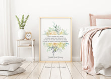 Load image into Gallery viewer, Elizabeth Barrett Browning Poem - Earth&#39;s crammed with heaven Art Print Home Decor poetry Love Poem UNFRAMED Aurora Leigh
