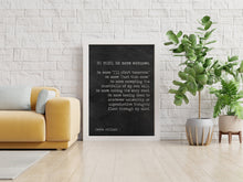 Load image into Gallery viewer, Jocko Willink Print - No more excuses- motivational podcast Discipline equals freedom book Home Office Wall Art UNFRAMED
