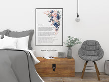 Load image into Gallery viewer, Pablo Neruda Poem Print - Sonnet XVII - I love you without knowing how - poetry wall art UNFRAMED
