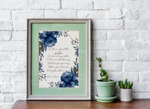 Load image into Gallery viewer, Sister Poem Print By Christina Rossetti , Quote about Sisters - No Friend Like A Sister UNFRAMED Goblin Market poem
