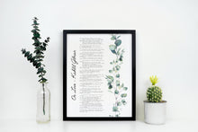 Load image into Gallery viewer, On Love Kahlil Gibran Poem - Art Print Home office Decor poetry wall art UNFRAMED
