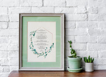 Load image into Gallery viewer, Love, By Roy Croft - Wedding poem wall art - I love you Poem UNFRAMED - Full Poem
