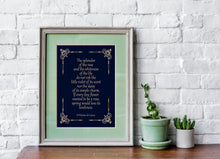 Load image into Gallery viewer, St Thérèse of Lisieux Quote - The splendor of the rose UNFRAMED
