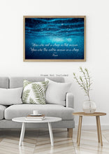 Load image into Gallery viewer, Rumi quote - Drop In The Ocean - inspirational wall art Unframed poster
