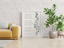 Load image into Gallery viewer, I bargained with Life for a penny - Jessie B. Rittenhouse - Poem about self worth - Think and Grow Rich - Desk Decoration - Unframed print
