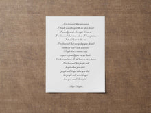 Load image into Gallery viewer, Full &quot;I&#39;ve learned&quot; Maya Angelou Quote Print - Unframed print
