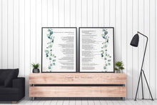 Load image into Gallery viewer, T. S. Eliot Poem - The Love Song of J. Alfred Prufrock - Set of 2
