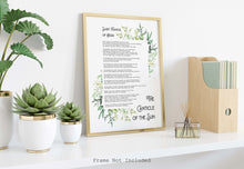 Load image into Gallery viewer, The Canticle of the Sun Print - Saint Francis of Assisi Wall Art
