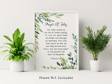 Load image into Gallery viewer, Prayer Of Jabez - 1 Chronicles 4:10 - Christian wall art - Scripture wall art - UNFRAMED
