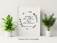 Load image into Gallery viewer, Ruth Bader Ginsburg Quote - Not Fragile Like A Flower, Fragile Like A Bomb - UNFRAMED Print
