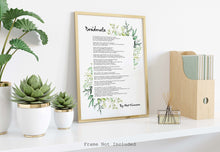 Load image into Gallery viewer, Desiderata Wall Art Print - Poem By Max Ehrmann
