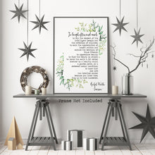 Load image into Gallery viewer, Emerson - To Laugh Often and Much Ralph Waldo Emerson Quote - This is to have succeeded - Print for library decor office Art
