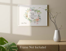 Load image into Gallery viewer, Anne Frank Quote Print - Think of all the beauty - Unframed Poster
