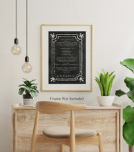 Load image into Gallery viewer, Why do I love You, Sir? Emily Dickinson Poem Poetry Wall decor - Physical Print Without Frame
