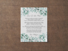 Load image into Gallery viewer, Dust If You Must Poem Print by Rose Milligan - Rose Milligan Poem Poster Print - Eucalyptus Wall Art
