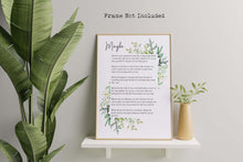 Load image into Gallery viewer, Maybe - Love Poem Print - Wedding Poem - Physical Art Print Without Frame
