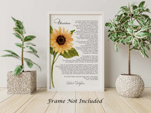 Load image into Gallery viewer, Union By Robert Fulghum - Wedding poem wall art - Anniversary Gift Poetry Poster Print - Full Poem - Physical print without frame
