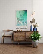 Load image into Gallery viewer, The Serenity Prayer Print - Reinhold Niebuhr - sobriety gift Alcoholics Anonymous twelve step recovery Physical Print Without Frame
