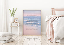 Load image into Gallery viewer, E.E. Cummings Poem Maggie and Milly and Molly and May Art Print Home Decor poetry wall art UNFRAMED
