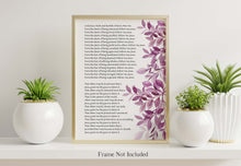 Load image into Gallery viewer, Litany of Humility Poster Print - Catholic Prayer for Humility - Contemporary Version by Rafael Cardinal Merry del Val
