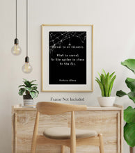 Load image into Gallery viewer, The Addams Family Movie Quote Print - Normal is an illusion - Spooky Halloween Decoration
